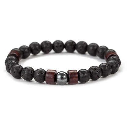 Mantra - Pulsera de piedras volcánicas - Reliviera