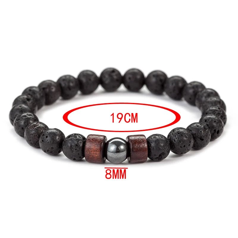 Mantra - Pulsera de piedras volcánicas - Reliviera