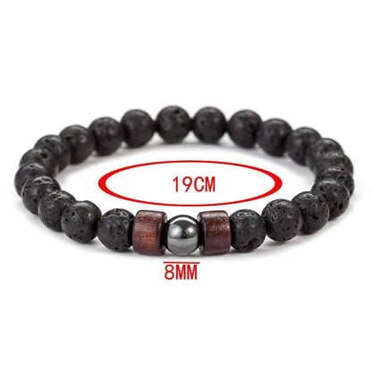 Mantra - Pulsera de piedras volcánicas - Reliviera